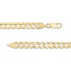 Thumbnail Image 3 of 7.0mm Curb Chain Necklace in Solid 10K Gold - 22"