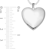 Thumbnail Image 3 of Engravable Photo Heart Locket in Sterling Silver (1-2 Images and 3 Lines)