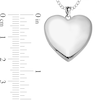 Thumbnail Image 4 of Engravable Photo Heart Locket in Sterling Silver (1-2 Images and 3 Lines)