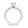 Thumbnail Image 3 of Vera Wang Love Collection 0.95 CT. T.W. Diamond Engagement Ring in 14K White Gold