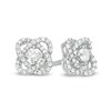 Thumbnail Image 1 of Centre of Me 0.20 CT. T.W. Diamond Orbit Stud Earrings in Sterling Silver