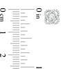 Thumbnail Image 3 of Centre of Me 0.20 CT. T.W. Diamond Orbit Stud Earrings in Sterling Silver