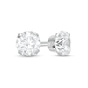 Thumbnail Image 0 of Child's 4.0mm Cubic Zirconia Solitaire Stud Earrings in 14K White Gold