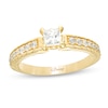 Thumbnail Image 1 of Enchanted Disney Anna 0.69 CT. T.W. Princess-Cut Diamond Engagement Ring in 14K Gold