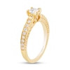 Thumbnail Image 1 of Enchanted Disney Anna 0.69 CT. T.W. Princess-Cut Diamond Engagement Ring in 14K Gold