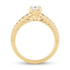 Thumbnail Image 3 of Enchanted Disney Anna 0.69 CT. T.W. Princess-Cut Diamond Engagement Ring in 14K Gold