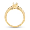 Thumbnail Image 4 of Enchanted Disney Anna 0.69 CT. T.W. Princess-Cut Diamond Engagement Ring in 14K Gold