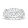 Thumbnail Image 3 of 1.95 CT. T.W. Certified Lab-Created Diamond Multi-Row Ring in 14K White Gold (F/SI2)