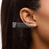 0.46 CT. T.W. Certified Lab-Grown Diamond Solitaire Stud Earrings in 14K White Gold (F/SI2)