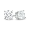 Thumbnail Image 0 of 0.95 CT. T.W. Certified Lab-Created Diamond Solitaire Stud Earrings in 14K White Gold (F/SI2)