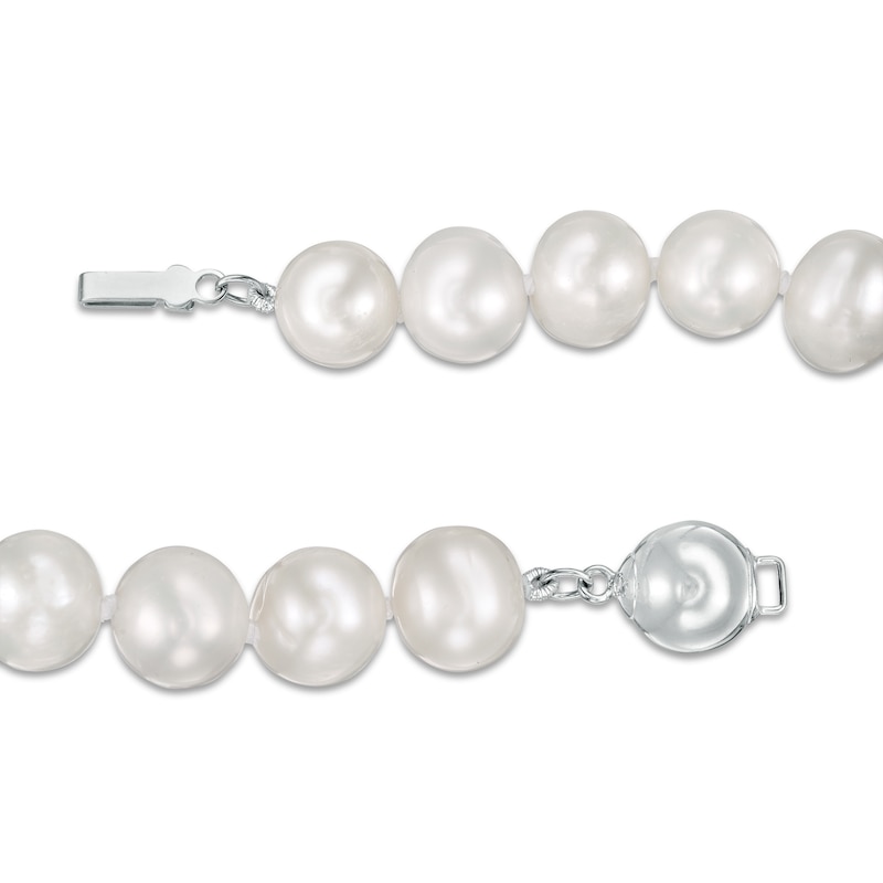 7.0-7.5mm White Freshwater Pearl Necklace