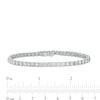 6.95 CT. T.W. Certified Lab-Grown Diamond Tennis Bracelet in 14K White Gold (F/SI2) - 7.25"