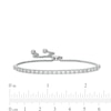 Thumbnail Image 2 of 0.95 CT. T.W. Certified Lab-Created Diamond Tennis Bolo Bracelet in 14K White Gold (F/SI2) - 9.0"