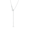 Thumbnail Image 2 of Centre of Me 0.10 CT. Diamond Solitaire Orbit Pendant in Sterling Silver
