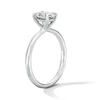 Thumbnail Image 5 of 1.00 CT. Certified Oval Lab-Grown Diamond Solitaire Engagement Ring in 14K White Gold (F/SI2)