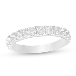 1.00 CT. T.W. Certified Lab-Grown Diamond Band in 14K White Gold (F/SI2)