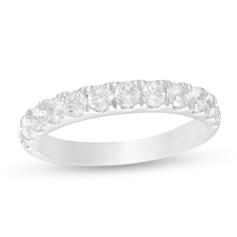 1.00 CT. T.W. Certified Lab-Created Diamond Band in 14K White Gold (F/SI2)|Peoples Jewellers