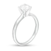 Thumbnail Image 2 of 1.00 CT. Certified Lab-Created Diamond Solitaire Engagement Ring in 14K White Gold (F/SI2)
