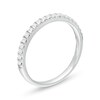 Thumbnail Image 3 of 0.25 CT. T.W. Certified Lab-Grown Diamond Band in 14K White Gold (F/SI2)