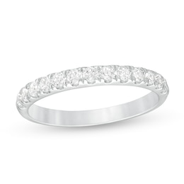 0.50 CT. T.W. Certified Lab-Grown Diamond Band in 14K White Gold (F/SI2)
