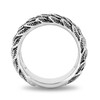 Thumbnail Image 4 of Enchanted Disney Men's Oxidized Layered Dragon Scales Ring in Sterling Silver - Size 10