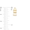 Thumbnail Image 3 of 5.0mm Huggie Hoop Earrings in 14K Gold