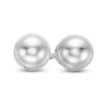 Thumbnail Image 1 of 6.0mm Ball Stud Earrings in 14K White Gold