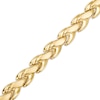 Thumbnail Image 0 of 6.5mm Braided Link Bracelet in 10K Gold - 7.25"