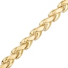 6.5mm Braided Link Bracelet in 10K Gold - 7.25"