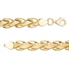 Thumbnail Image 2 of 6.5mm Braided Link Bracelet in 10K Gold - 7.25"