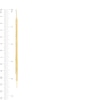 Thumbnail Image 3 of Chain Dangle Drop Earrings in 14K Gold