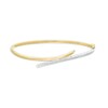 Thumbnail Image 1 of Bypass Slip-On Bangle in 14K Gold - 7.5"