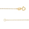 Thumbnail Image 3 of Italian Gold Leaf Cutout Bracelet in 14K Gold - 7.25"