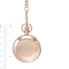 Thumbnail Image 3 of Men's James Michael Rose-Tone Pocket Watch with Black Dial (Model: PQA181143C)