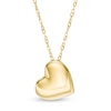 Thumbnail Image 0 of Tilted Heart Pendant in 10K Gold - 17"