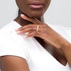 Thumbnail Image 2 of 0.95 CT. T.W. Diamond Infinity Twist Shank Engagement Ring in 10K Gold