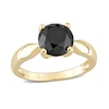 Thumbnail Image 1 of 3.00 CT. Black Diamond Solitaire Engagement Ring in 10K Gold