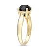Thumbnail Image 3 of 3.00 CT. Black Diamond Solitaire Engagement Ring in 10K Gold