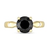 Thumbnail Image 3 of 3.00 CT. Black Diamond Solitaire Engagement Ring in 10K Gold