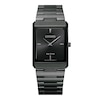 Thumbnail Image 1 of Men's Citizen Eco-Drive® Stiletto Black IP Tank Watch with Rectangular Dial (Model: AR3107-57E)