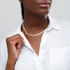 5.5mm Stampato Chain Necklace in 10K Gold - 17"
