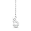 Thumbnail Image 1 of Collector's Edition Enchanted Disney Cinderella 70th Anniversary Pearl and Diamond Carriage Pendant in Sterling Silver