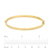 4.0mm Diamond-Cut Bangle in 14K Gold