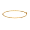 Thumbnail Image 1 of 2.5mm Multi-Finish Bangle in 14K Gold