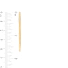 Thumbnail Image 3 of 40.0mm Continuous Tube Hoop Earrings in 14K Gold