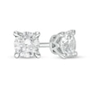 Thumbnail Image 1 of Trouvaille Collection 1.00 CT. T.W. DeBeers®-Graded Diamond Solitaire Stud Earrings in 14K White Gold (F/I1)