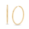 Thumbnail Image 1 of 30.0mm Continuous Tube Hoop Earrings in 14K Gold