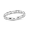 Thumbnail Image 0 of 0.46 CT. T.W. Diamond Vintage-Style Eternity Band in Platinum