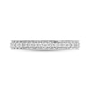 Thumbnail Image 2 of 0.46 CT. T.W. Diamond Vintage-Style Eternity Band in Platinum