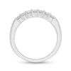 Thumbnail Image 1 of 0.35 CT. T.W. Diamond Seven Stone Anniversary Band in Platinum
